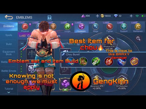 I TRIED BRAXY'S BUILD! 100% TRUE DAMAGE?! CHOU FULL BUILD| FULL MATCH GAMEPLAY