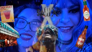 SAW X full review (NO spoilers)/ Telshor 12 Cinema Bar & Concessions Review/ Franks VS Tabasco