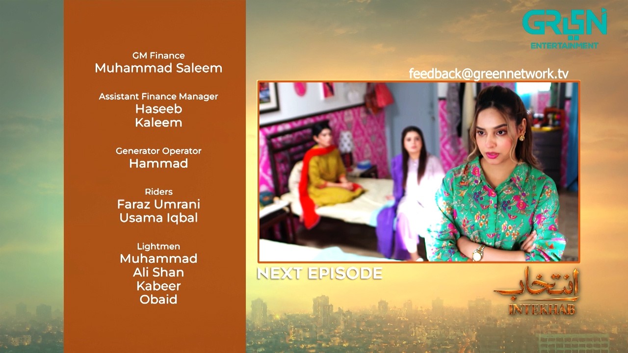 Intekhab Episode 08 Teaser | 18th June 2026 | Sukaina Khan - Fahad Sheikh | Green TV Entertainment