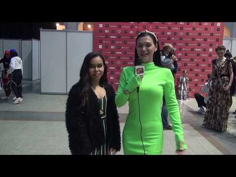 Интервью юной модели Амиры Тян  на Moscow Fashion Week  2019
