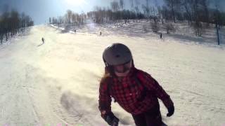 preview picture of video 'Urmanka 2015. Ski and Snowboard. SJ4000'