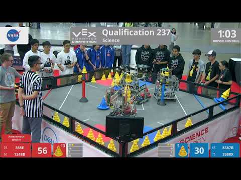 2018 VRC Sci Q237 - 355E 1248B vs 8387B 3388X - 103 to 66
