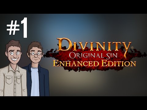 Let's Play: Divinity: Original Sin - Ep. 1 - Splitscreen Controller RPG!