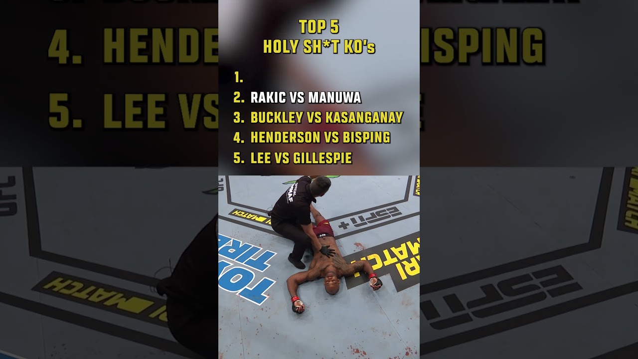 UFC video artwork