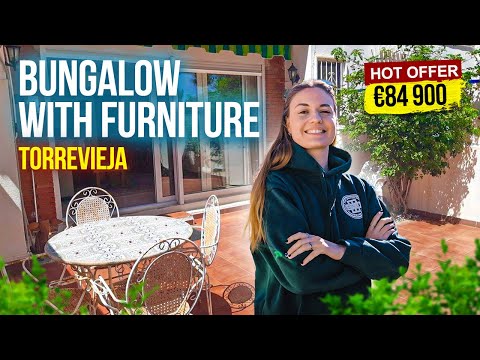 Bungalow with furniture in Torrevieja €84 900 for sale | Alegria real estate