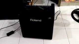 Video thumbnail for Tes amply keyboard Roland kc400 by Mr.riouse JS