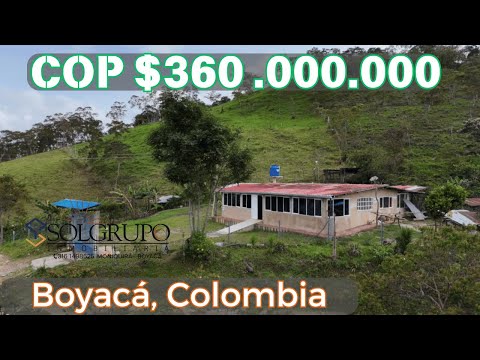 🏡 SE VENDE FINCA EN MONIQUIRÁ, BOYACÁ 🌳