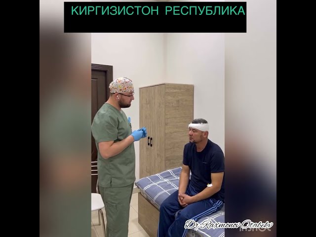 Лор операцию сделали нашему пациенту из Кыргызстана