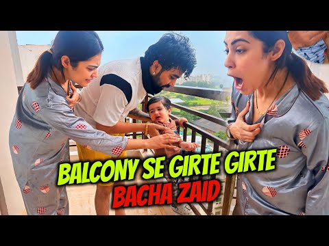 Balcony se girte girte bacha zaid