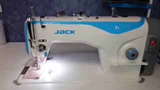 Запуск Jack F4 H  Джек Ф4 #швейная машина #sewing machine Aurora