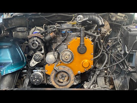 Cummins front seal and killer dowel pin fix! Crazy transformation!