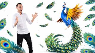 I turned a Peacock into Chocolate!