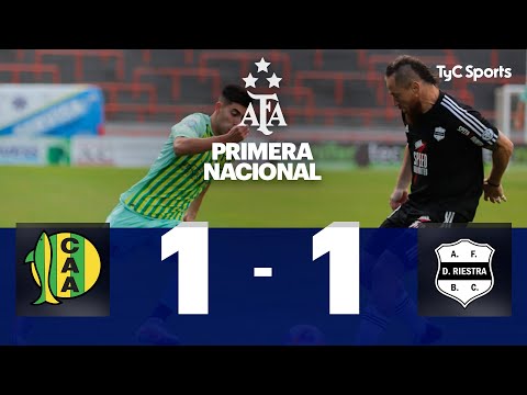 Aldosivi 1-1 Deportivo Riestra | Primera Nacional | Fecha 15 (Zona B)