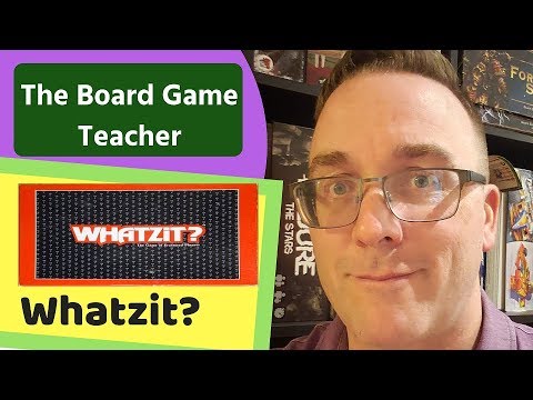 Board Game Teacher "Whatzit?"