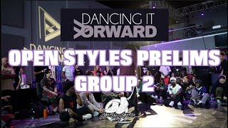Open Styles Prelims | Group 2 | Dancing It Forward 2025 | #SXSTV