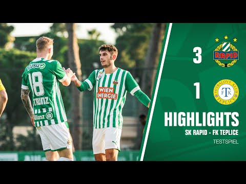 3 Tore im Test | Highlights: SK Rapid vs. FK Teplice