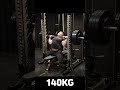 군대밀기 140KG #shorts