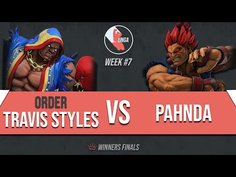 ORDER | Travis Styles (Balrog) vs pahnda (Akuma) // SFV:S2 | Week #7 // Winners Final