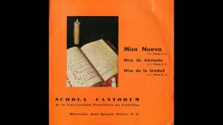 Gloria (de la Nueva Misa, compuesta por el Reverendo Padre José Ignacio Prieto, S. J.) (1965)