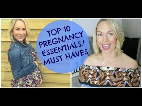 SURVIVING PREGNANCY  |  TOP 10 PREGNANCY ESSENTIALS Video