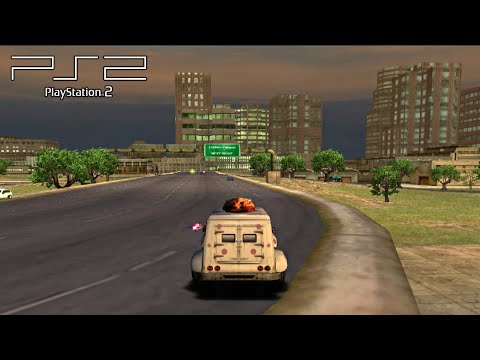 TWISTED METAL: HEAD ON | PS2 Gameplay