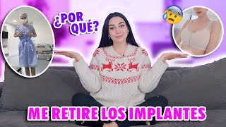 DECIDÍ SACARME LOS IMPLANTES DE BOOBIES ¿POR QUÉ 😰 y lipotransferencia mamaria | Claudipia