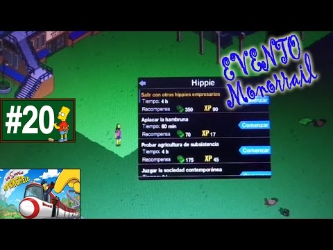Los Simpson Springfield "Monorrail: Cap. 20 - Las misiones de Hippie" por Tony