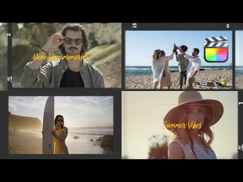 Summer Vibes Modular Template for Final Cut Pro — MotionVFX