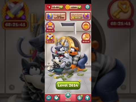 Toon blast level 2614 no booster hard😎😎😎