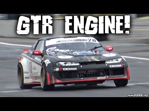 R35 GTR Powered Nissan 200SX 6-Speed Sequential MONSTER!