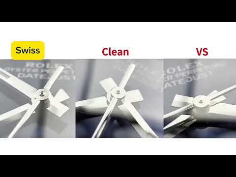 Rolex Datejust: Genuine vs Clean vs VSF — Ultimate Side-by-Side Comparison