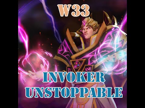 Dota 2   invoker W33 | unstoppable | guide | pro | gameplay