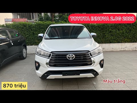 ✅TOYOTA INNOVA 2.0G số tự động 2022 | INNOVA MÀU TRẮNG NGỌC TRAI | XE365
