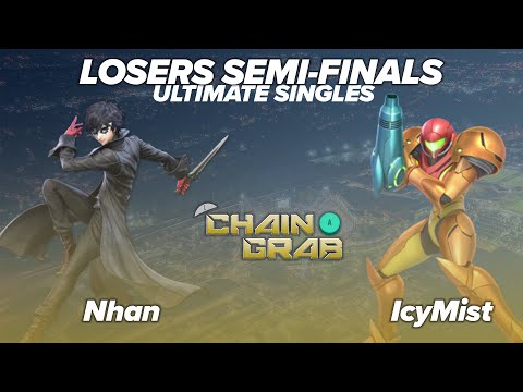 Chain Grab LOSERS SEMI-FINALS - Nhan (Joker)  Vs. IcyMist (Samus) SSBU Smash Ultimate