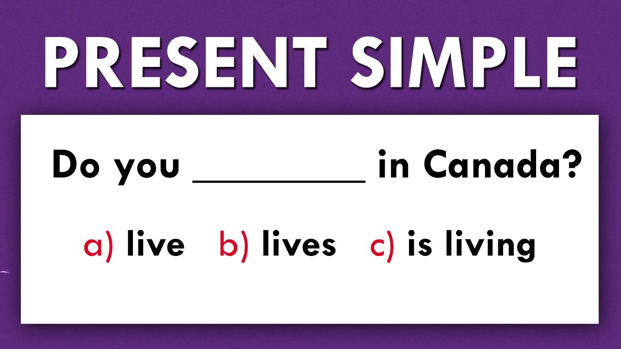 Present Simple | Grammar Test