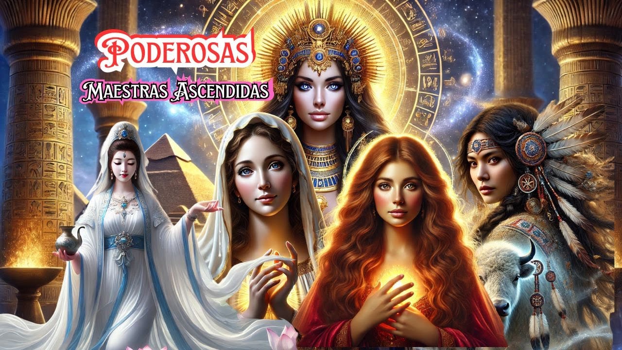 Las 5 Maestras Ascendidas Más PODEROSAS y Sus Enseñanzas Espirituales Que Pueden Cambiar Tu Vida