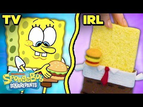 How to Use a Krabby Patty IRL! ? SpongeBob