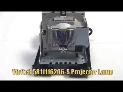 Anderic Generics 5811116206-S for VIVITEK Projector Projector Lamp Assembly
