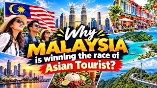 Malaysia is winning the race for Asian tourists.