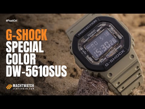 Casio G-Shock DW-5610SUS-5DR Camouflage Freshness Digital Dial Beige Rubber Band-1