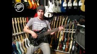 Video thumbnail for EASTWOOD EUB-1 Fretless Bass by Владимир Демидов