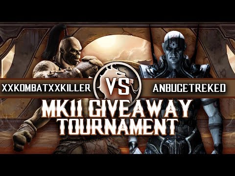 Mortal Kombat X: Kombatkiller vs Anbu Getreked - MK11 Copy Tournament Give Away (GORO!?)