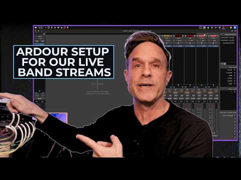 How We Set Up Ardour for Band Live Streaming (Step by Step)