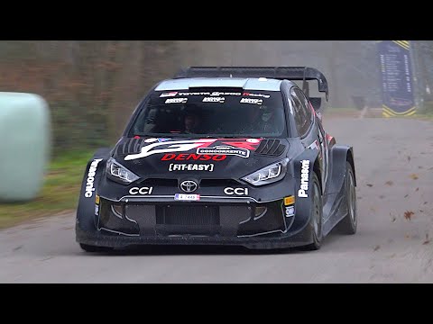 Toyota Gazoo Racing testing the GR Yaris WRC Rally1 for the World Rally Championship!