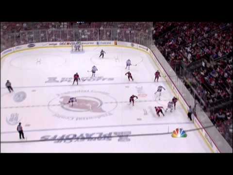 Ryan Callahan EN goal. NY Rangers vs  New Jersey Devils Game 3 5/19/12 NHL Hockey
