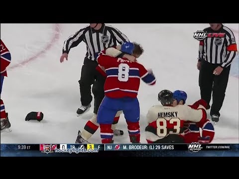 Milan Michalek vs Brandon Prust Mar 15, 2014