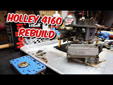 Holley 4160 Rebuild | 4 Barrel Vacuum Secondary | Holley 9834