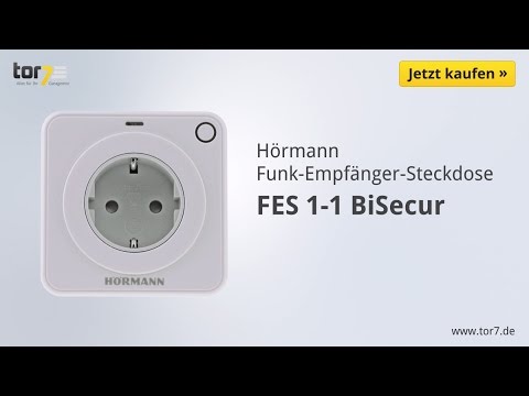 Hörmann Funk-Empfänger-Steckdose - FES 1-1 BiSecur
