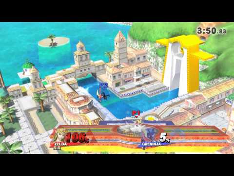 Super Smash Bros For Glory 1on1 Zelda Hyrule rules