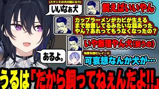 汚部屋すぎて犬を飼えないのせの地雷を踏んで怒られるレイードや合法下げランパーティーと呼ばれることに不服なのせ【ぶいすぽっ！/一ノ瀬うるは】